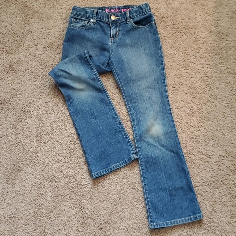 Bootcut denim jeans